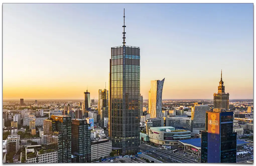 najwyższy budynek w Polsce