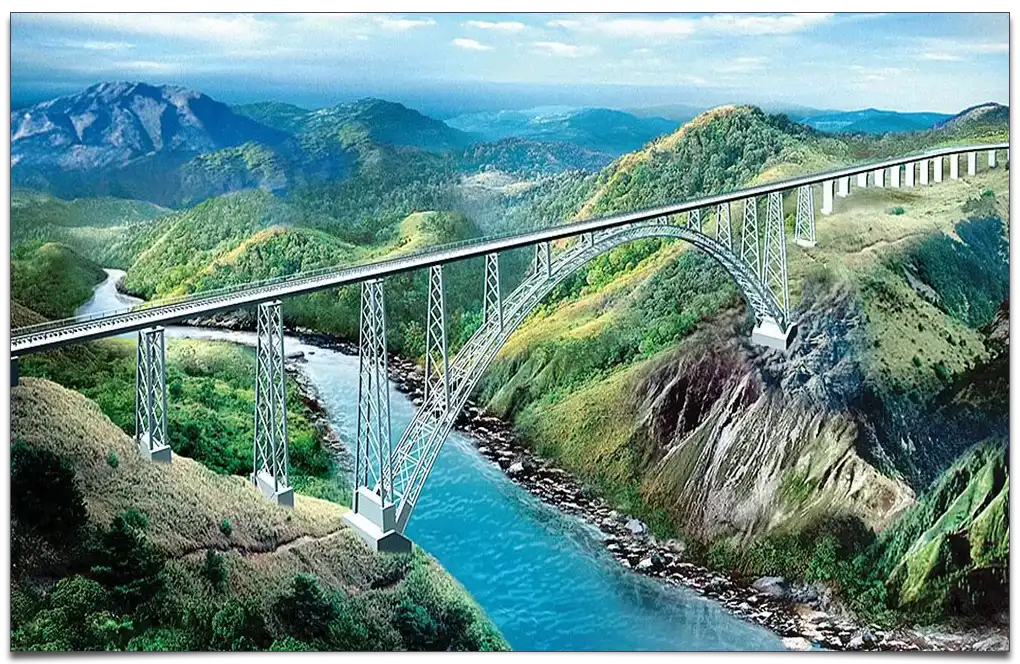 Najwyższy most kolejowy