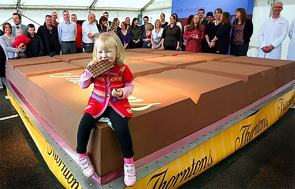 największa czekolada świata